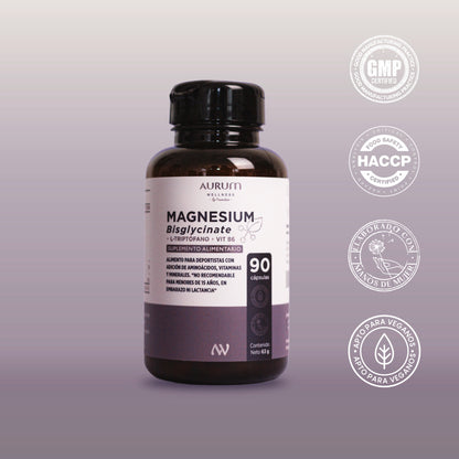 Magnesio Bisglicinato + L-Triptófano + Vit B6